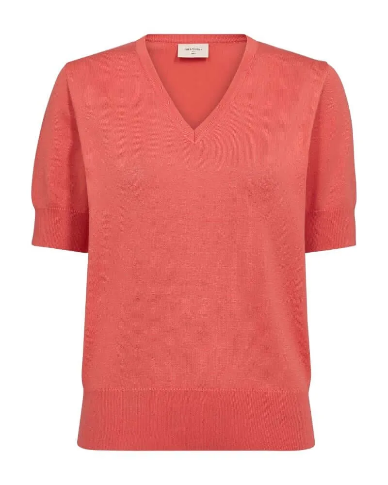 Freequent Pullover short sleeves, KATIE, Bittersweet