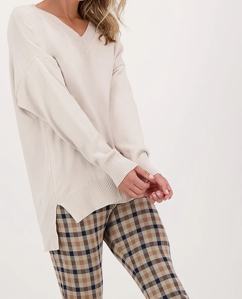 Pull Longue | Beige