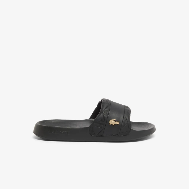 Lacoste SLIPPERS 751CMA00271V7 ZWART - GOUD