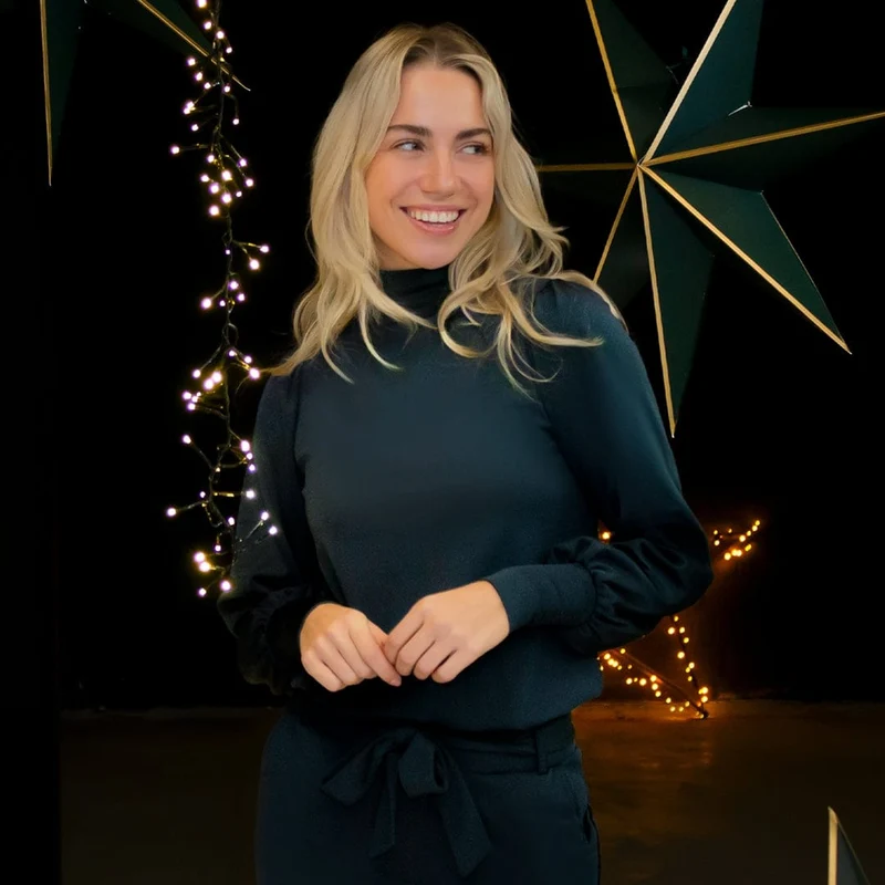 Top Joy Travel Brushed | Peacock Green