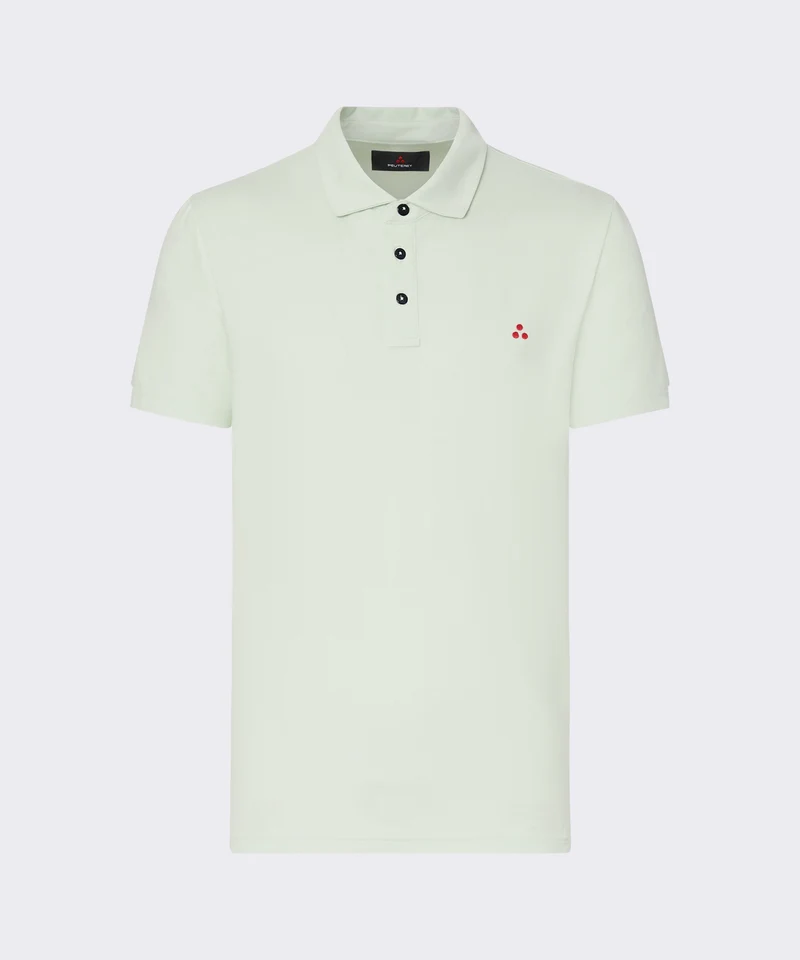 PEUTEREY POLO MEZZOLA L-GROEN