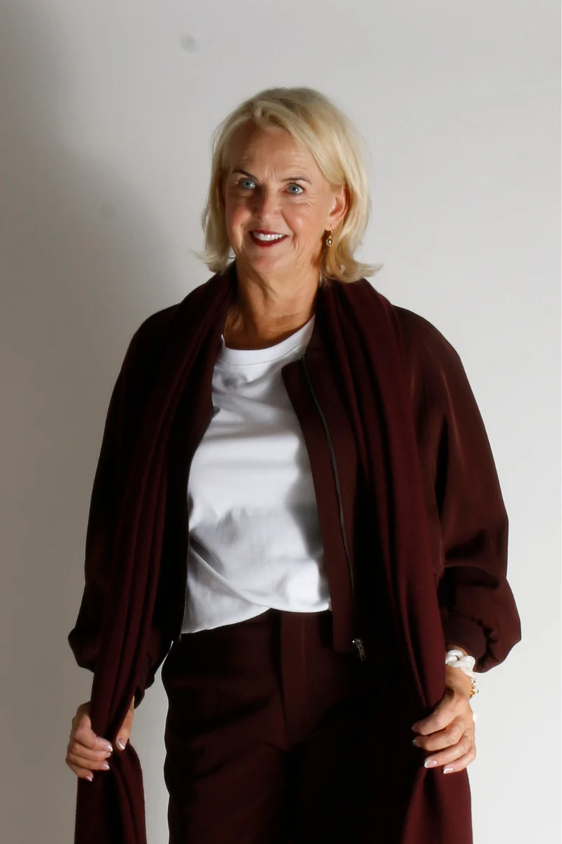 Sjaalmania Cosy Chic Burgundy