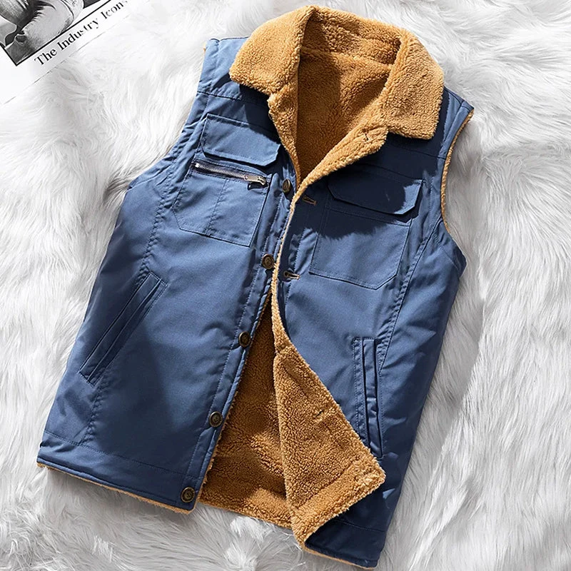 Bodywarmer Heren met een Gezellige Fleece Voering voor Koel Weer