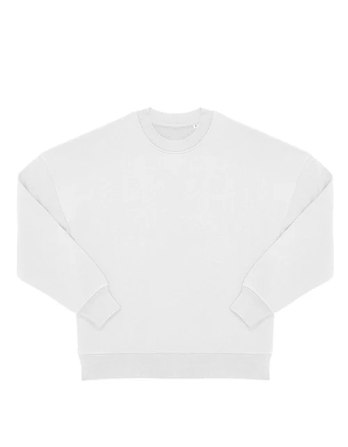 B&C BE INSPIRED - Influence Crew Sweatshirt - White
