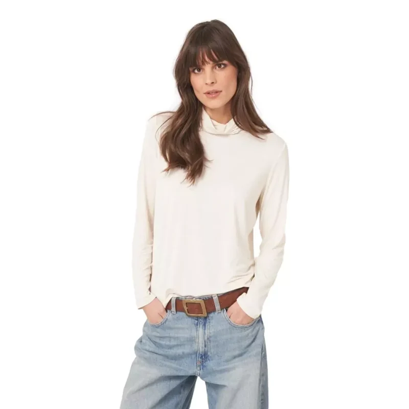 Repeat Off White Coltrui Viscose Merinowol - Match Laren