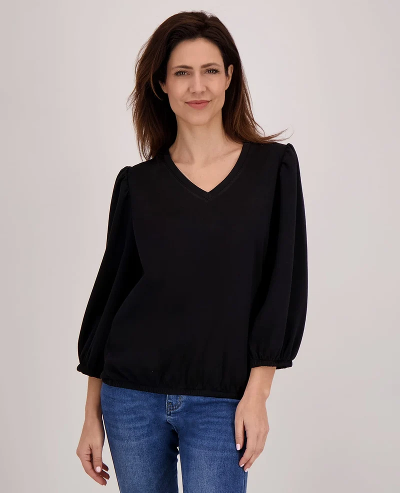 Top Catelijn | Zwart