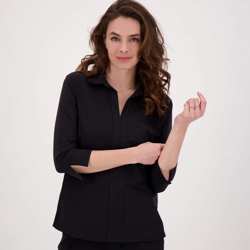Top Collar Travel | Zwart