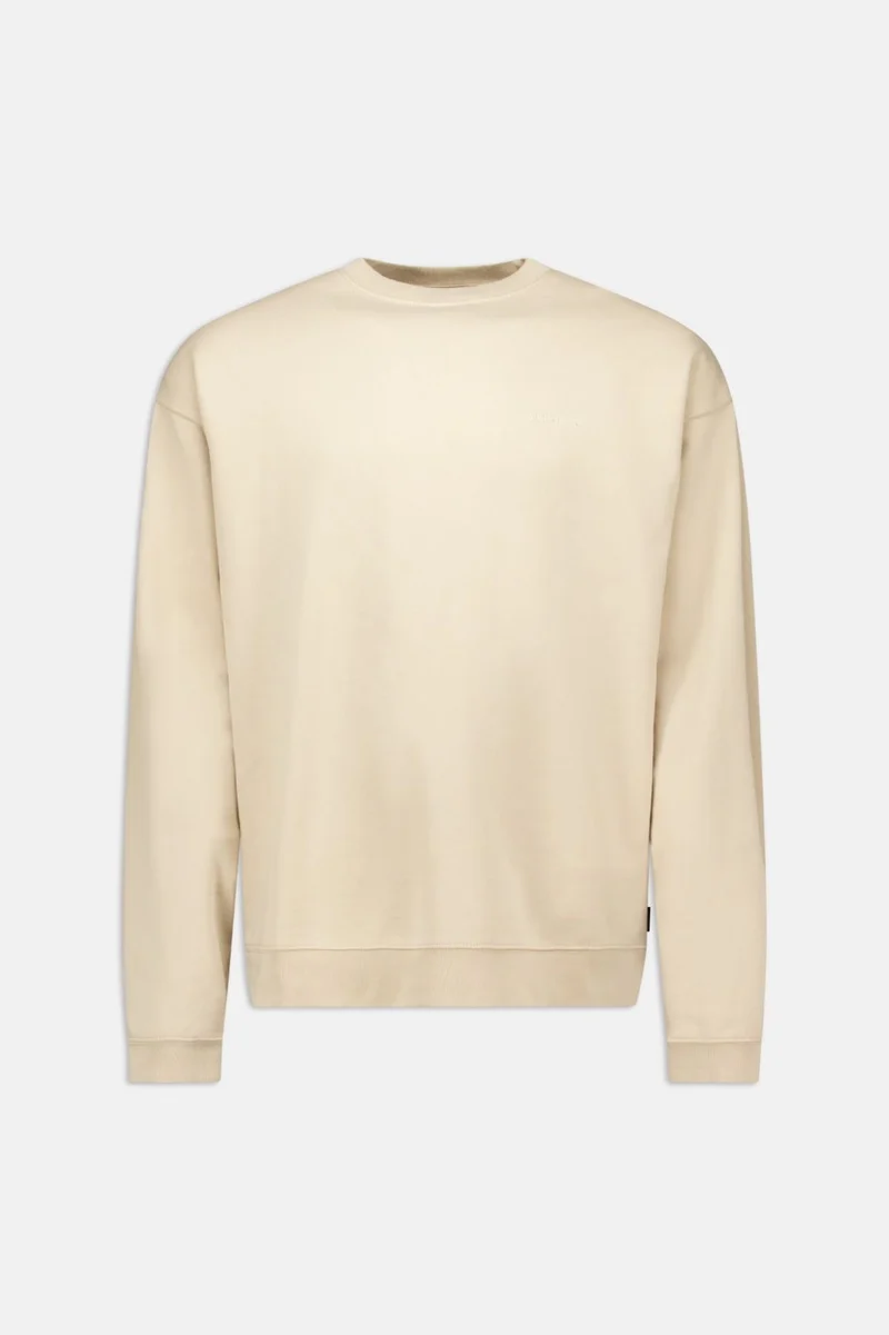 AIRFORCE SWEATER SWEATER WORDING BEIGE