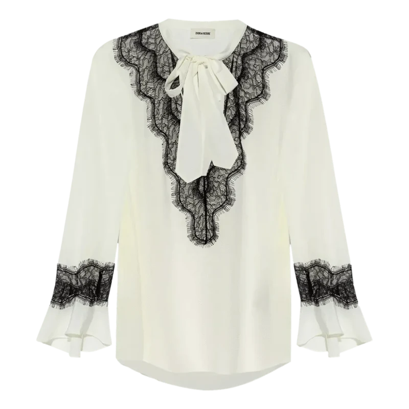 Zadig & Voltaire Tuan Topje Off White - Match Laren