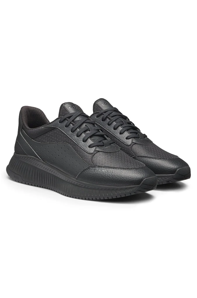 HUGO BOSS SCHOENEN TTNM EVO-RUNN-ITNYMN ZWART
