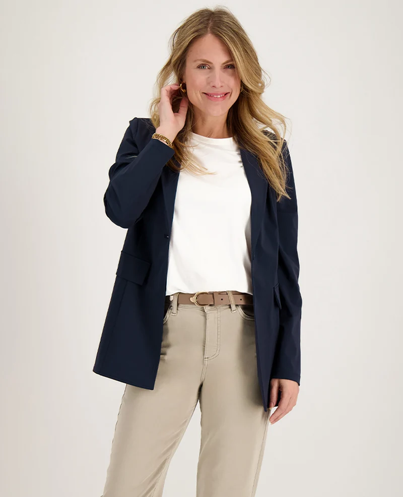 Blazer Straight Travel ++++ | Donkerblauw