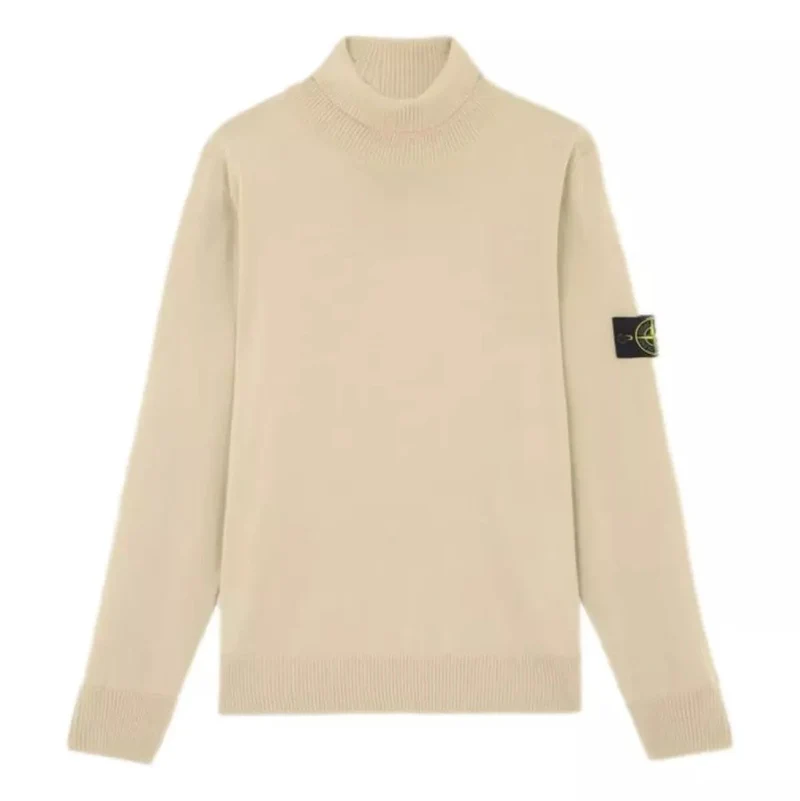 Stone Island Coltrui Met Geribde Details Off White - Match Laren
