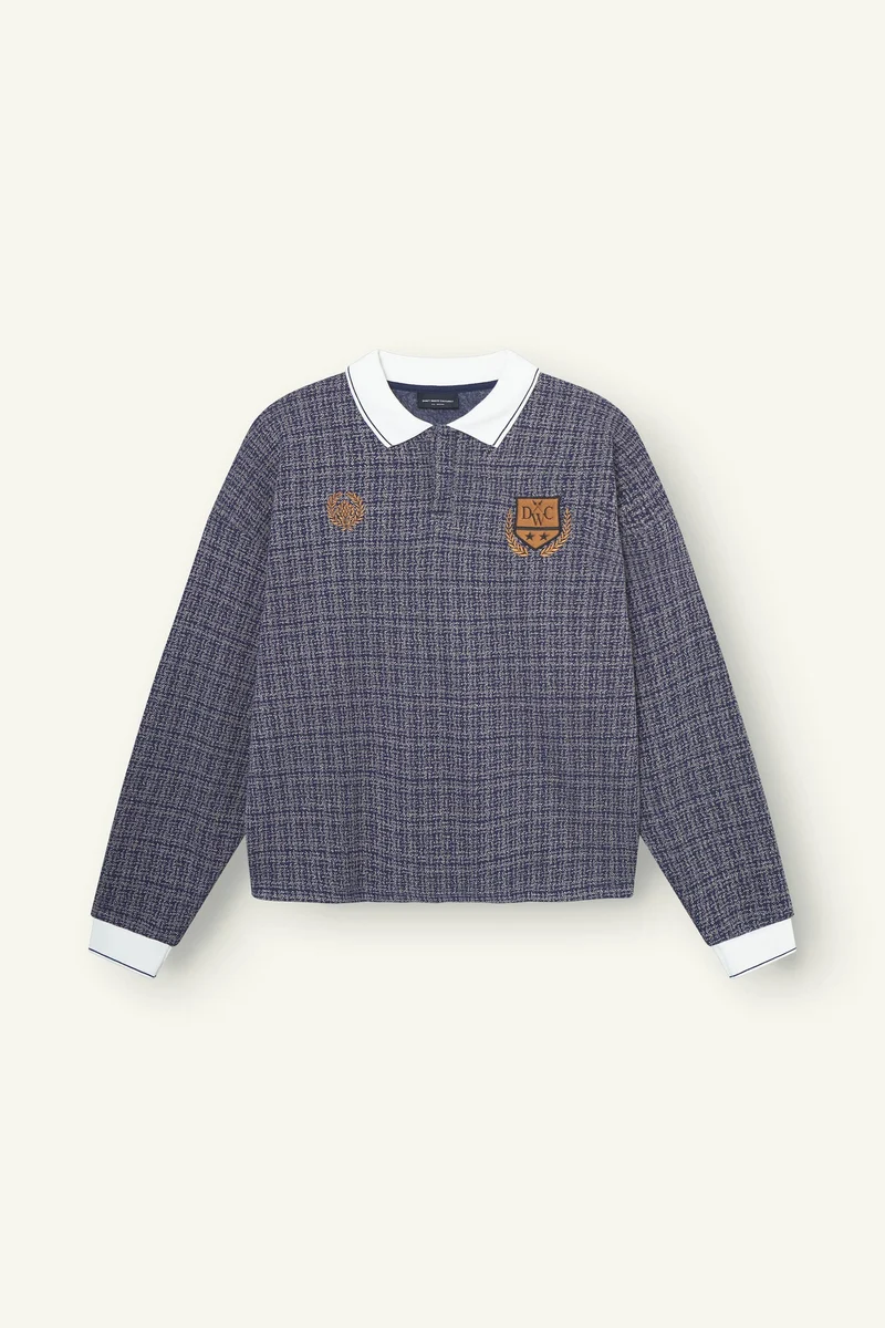 DONT WASTE CULTURE SWEATER ALETHEA D-BLAUW