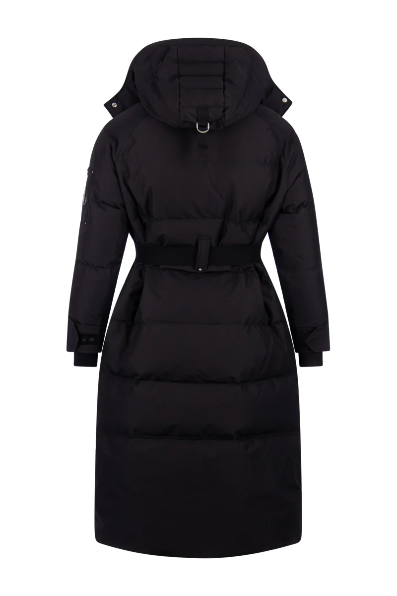 MOOSE KNUCKLES JAS W Cloud Long Parka N ZWART