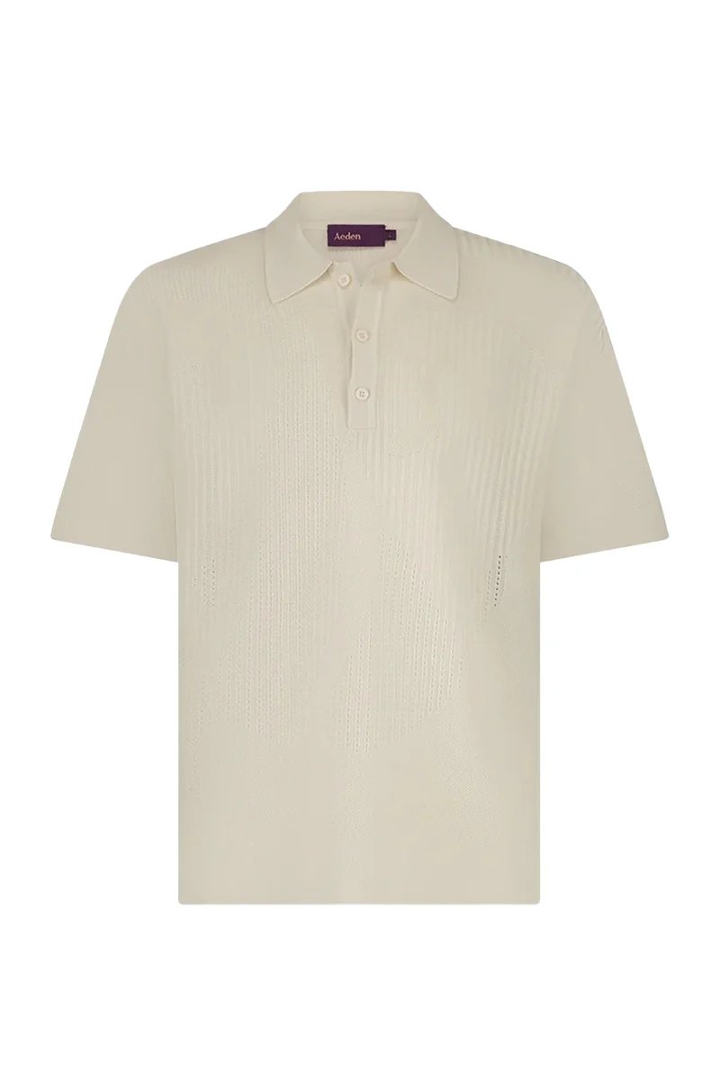 AEDEN POLO YUNGH POLO OFF WHITE