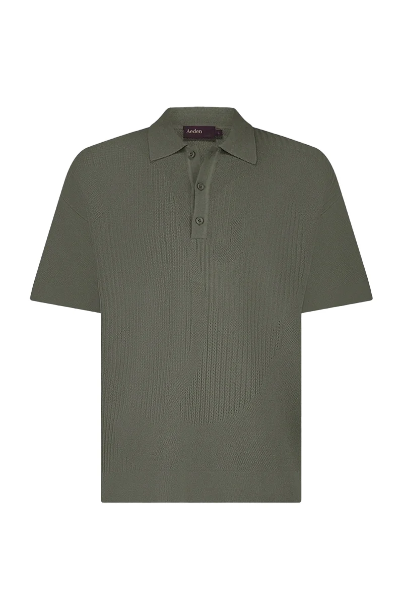 AEDEN POLO YUNGH POLO L-GROEN