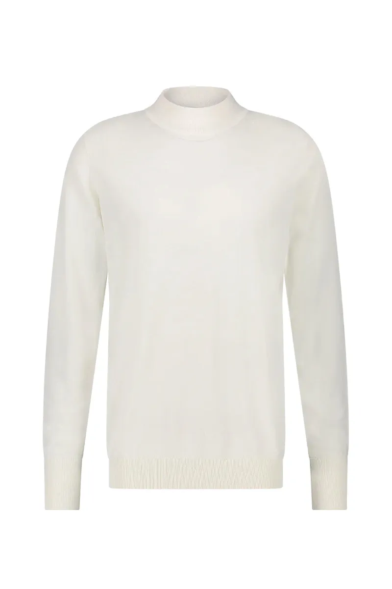 AEDEN TRUI NORMANO KNIT OFF WHITE