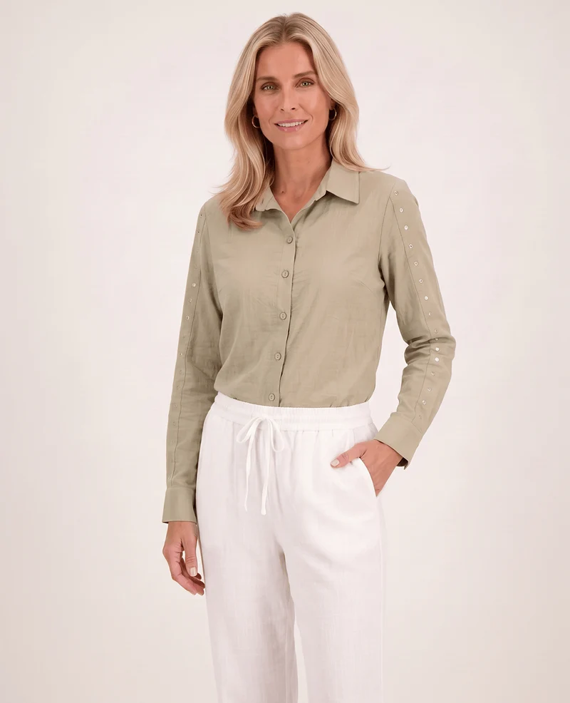 Blouse Saron | Khaki