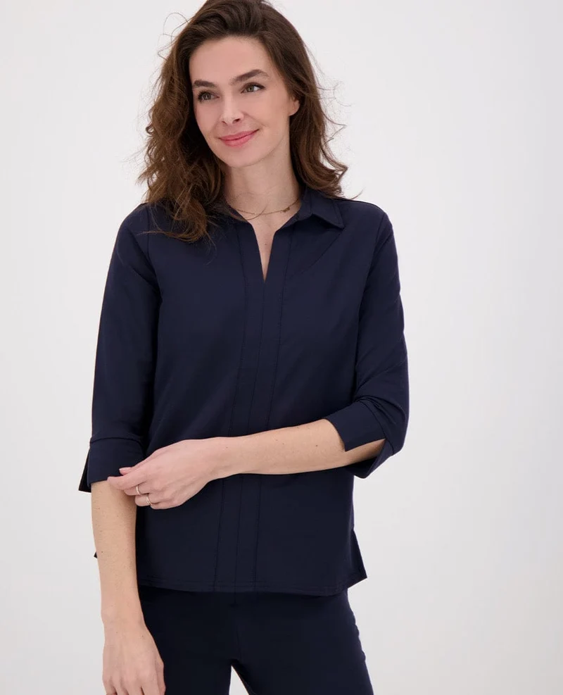 Top Collar Travel | Donkerblauw