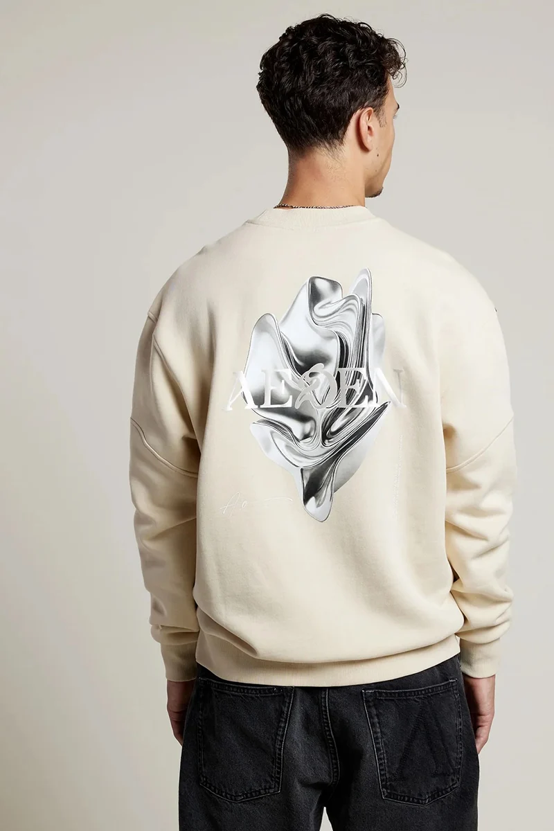 AEDEN SWEATER MOSHIN SWEATER BEIGE