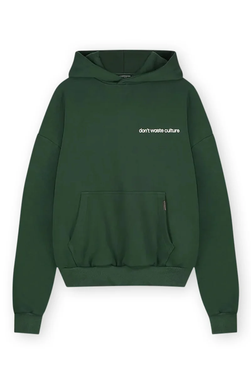 DONT WASTE CULTURE SWEATER RAY D-GROEN