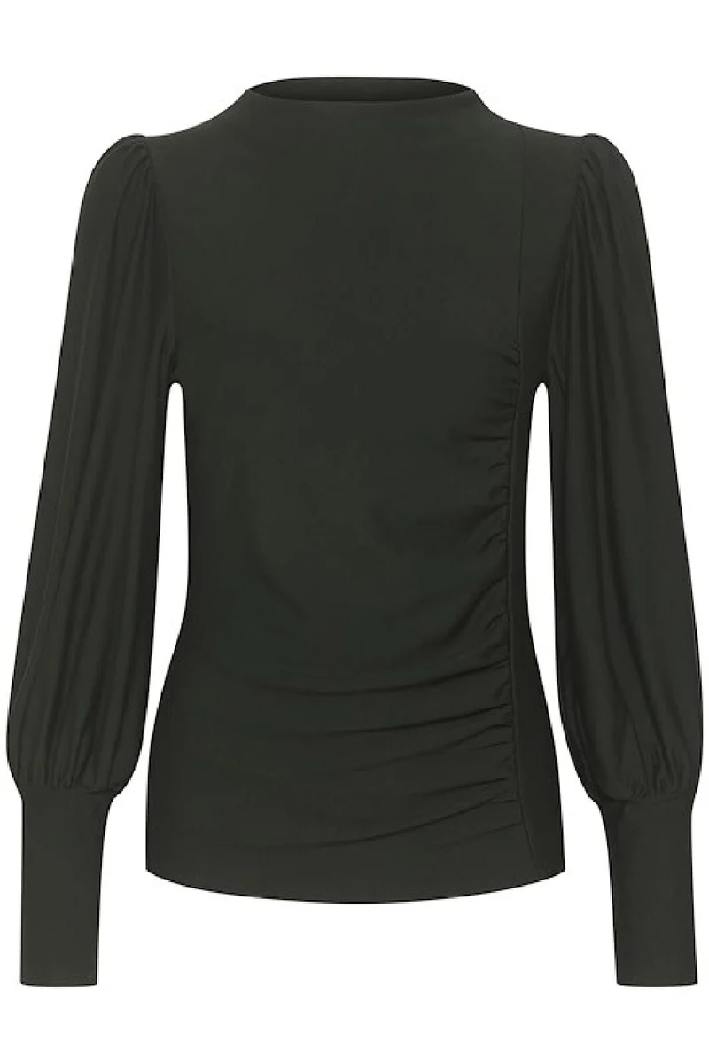 Gestuz - Rifagz Puff Blouse - 195708 Jet Set
