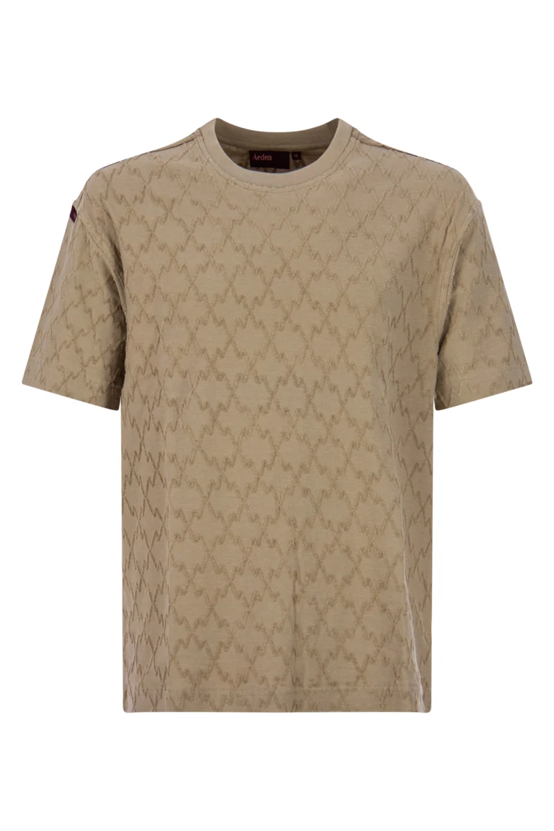 AEDEN T-SHIRT KIMO Zand-Khaky