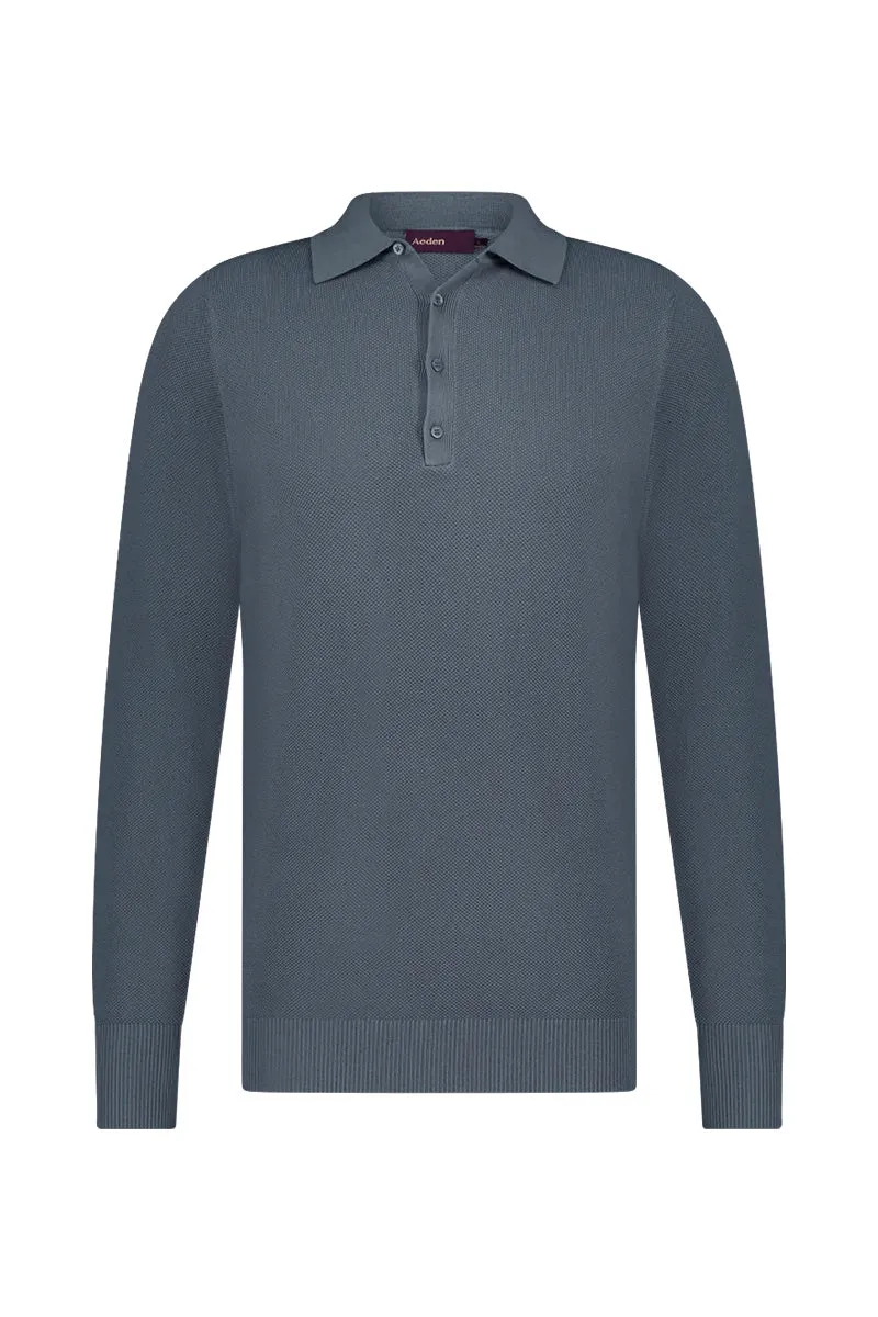 AEDEN POLO DONNEL D-GRIJS