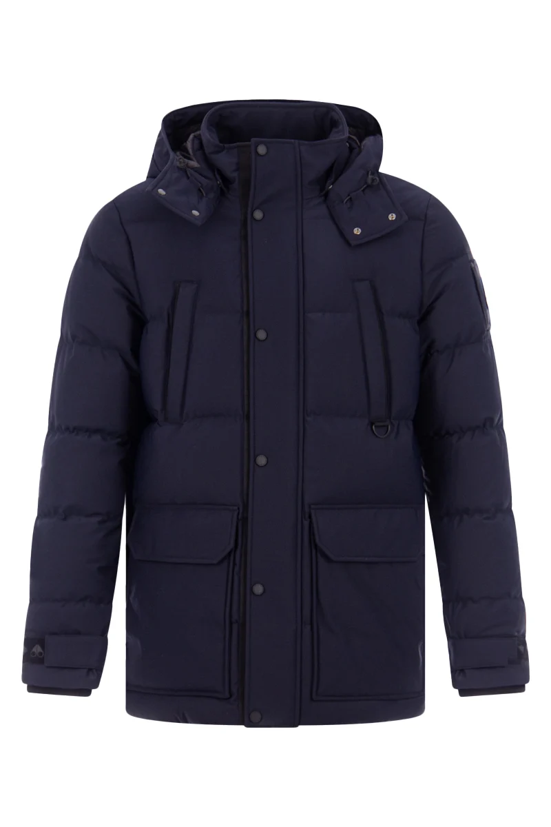 MOOSE KNUCKLES JAS VALLEYFIELD JACKET D-BLAUW