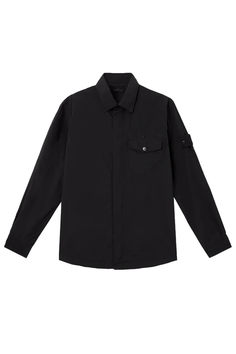 STONE ISLAND SHIRT 1100003 S00F6 ZWART