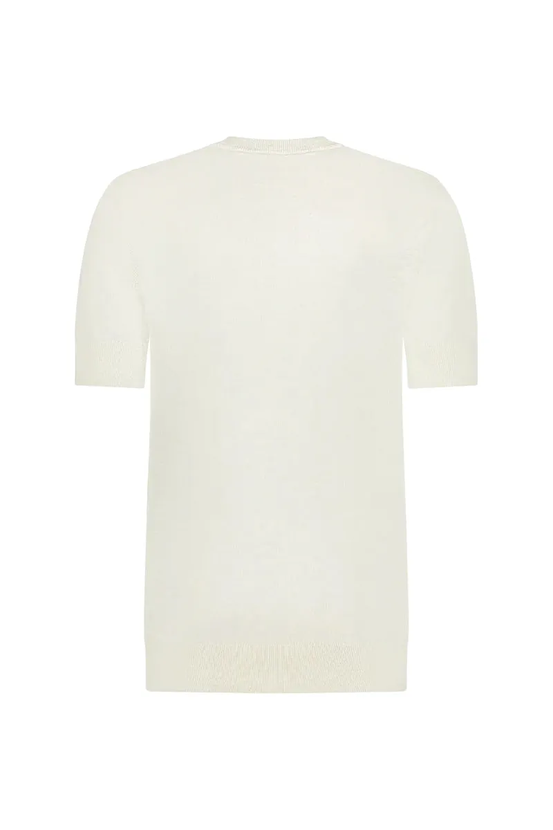 AEDEN T-SHIRT LAURENCE OFF WHITE