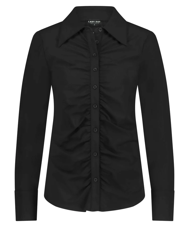 Lady Day Blouse Mabel, Zwart