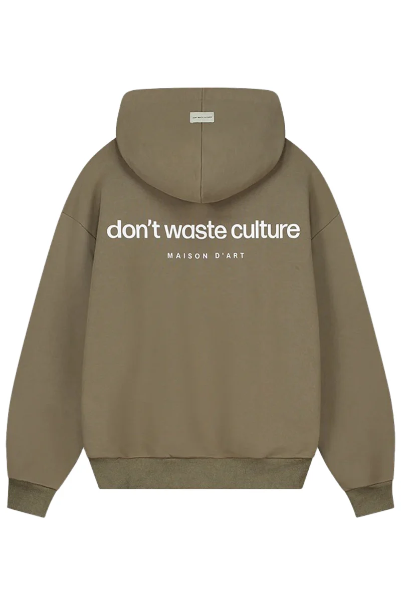 DONT WASTE CULTURE SWEATER RAY L-BRUIN