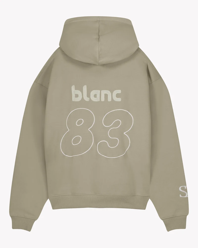 Saint Blanc SWEATER EIGHTY-THREE HOODIE GRIJS