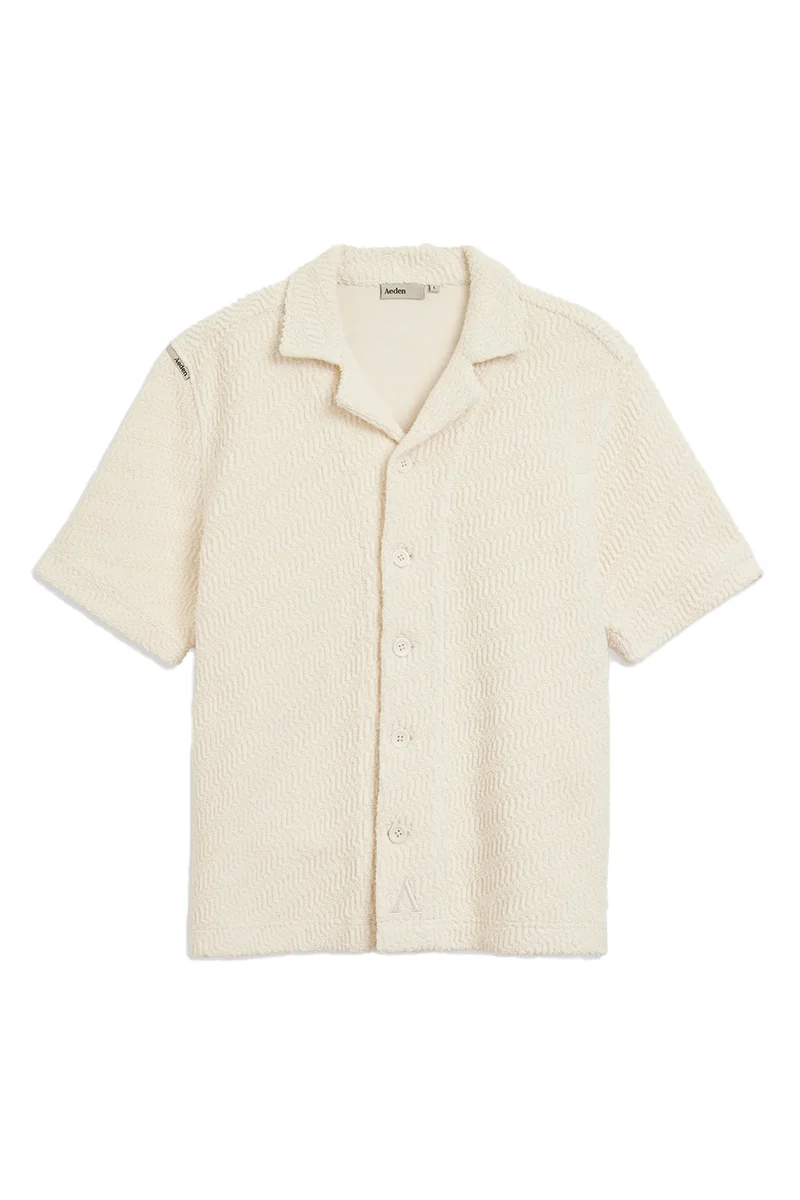 AEDEN SHIRT ELVIO SHIRT OFF WHITE
