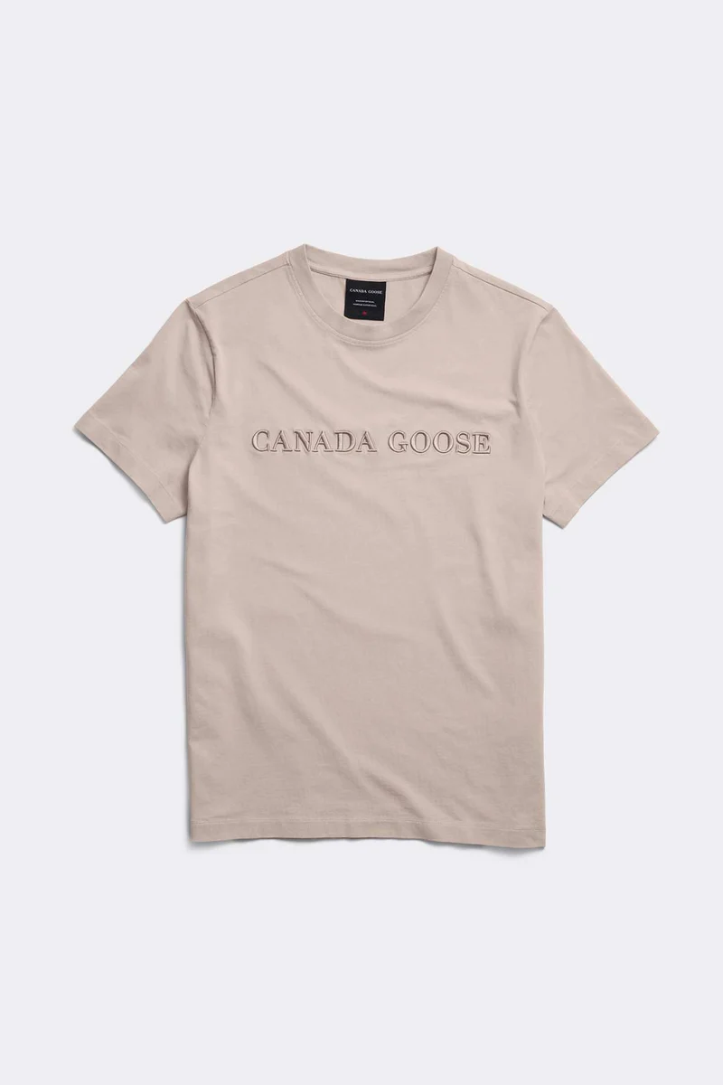 CANADA GOOSE T-SHIRT EMERSEN T-SHIRT GRIJS
