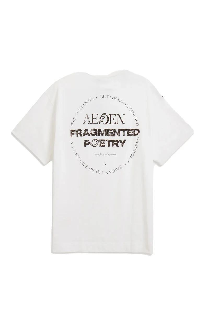AEDEN T-SHIRT FABIEN TEE OFF WHITE