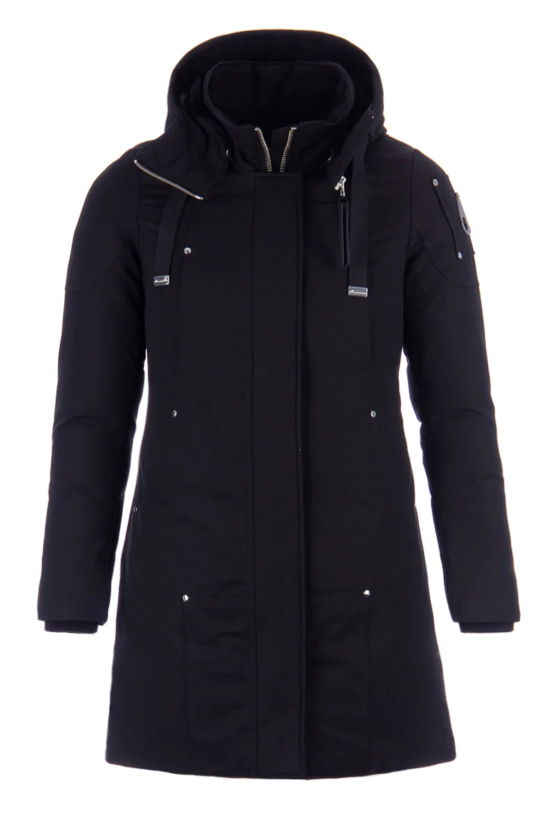 MOOSE KNUCKLES JAS LONGUE RIVE PRK ZWART