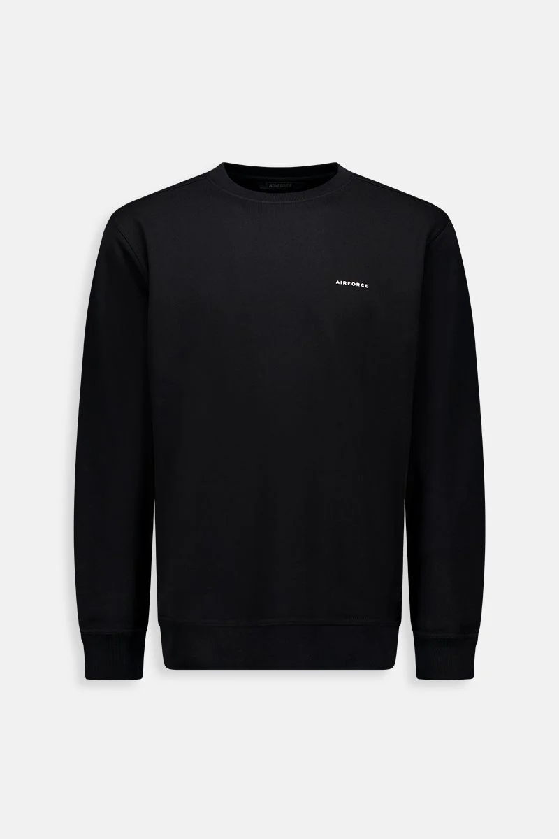 AIRFORCE SWEATER BASIC SWEATER ZWART