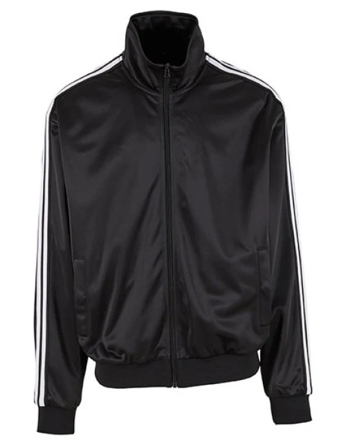 Build Your Brand - Tricot Track Jacket - Black