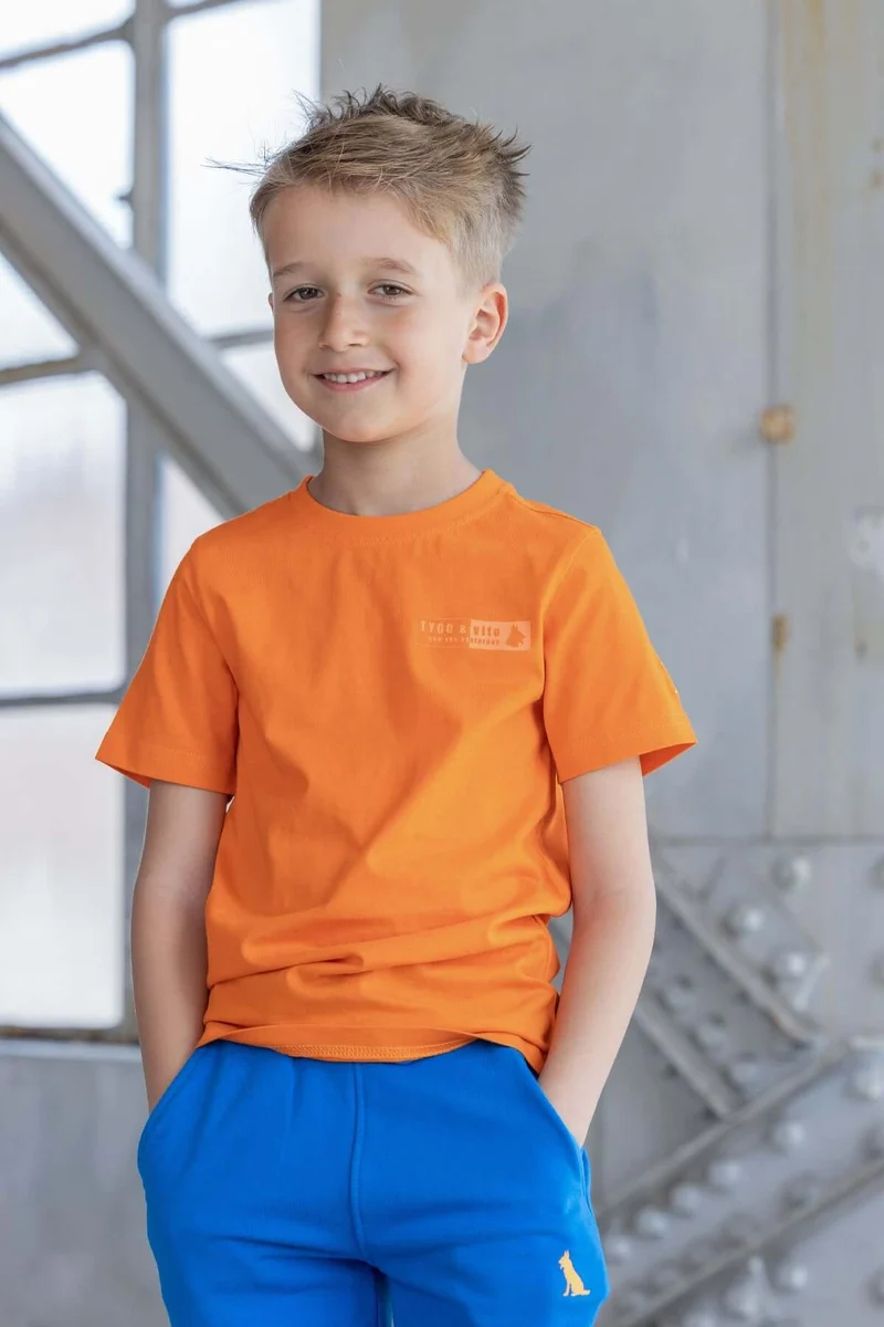 Tygo & Vito T-shirt Tijn Oranje