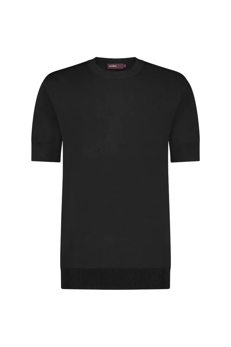AEDEN T-SHIRT NATHANO ZWART