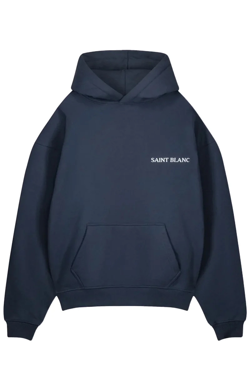 Saint Blanc SWEATER INNER CIRCLE HOODIE BLAUW