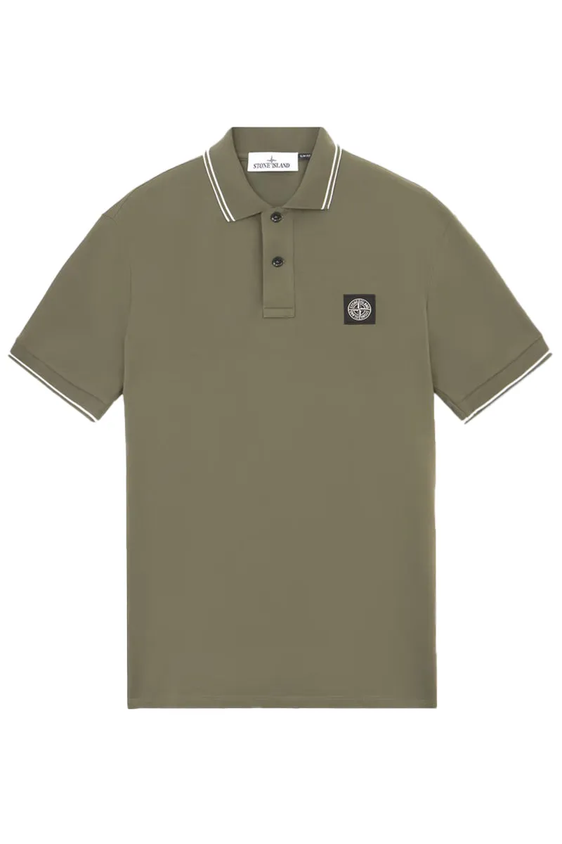 STONE ISLAND POLO 81152SC18 GROEN