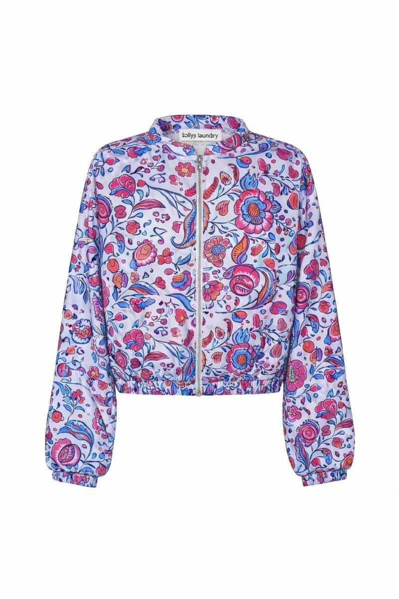 Lollys Laundry - Lamall Jacket Ls 26589-6021 - 74 - 74 Flower Print