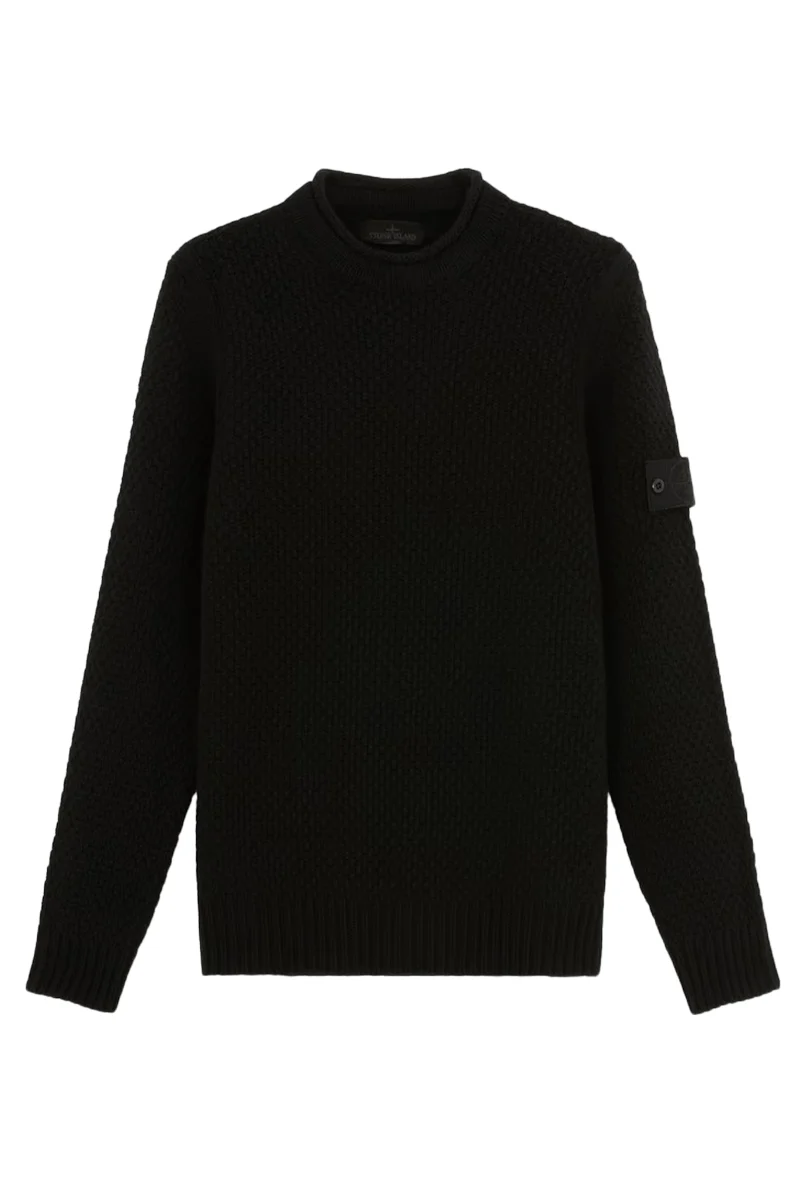 STONE ISLAND TRUI 8115515FA ZWART
