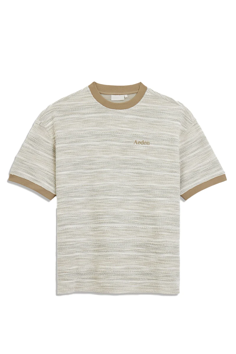 AEDEN T-SHIRT GUSTO TEE L-GROEN