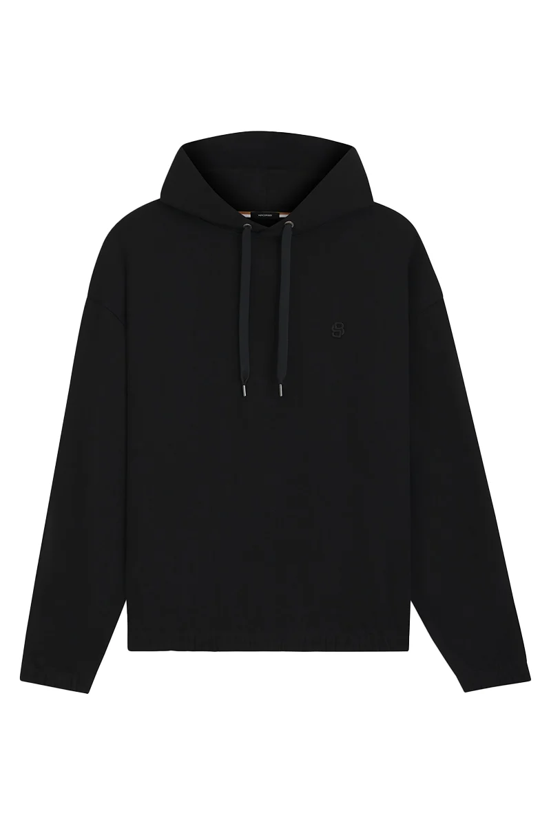 HUGO BOSS SWEATER C-STEVENS 116 ZWART