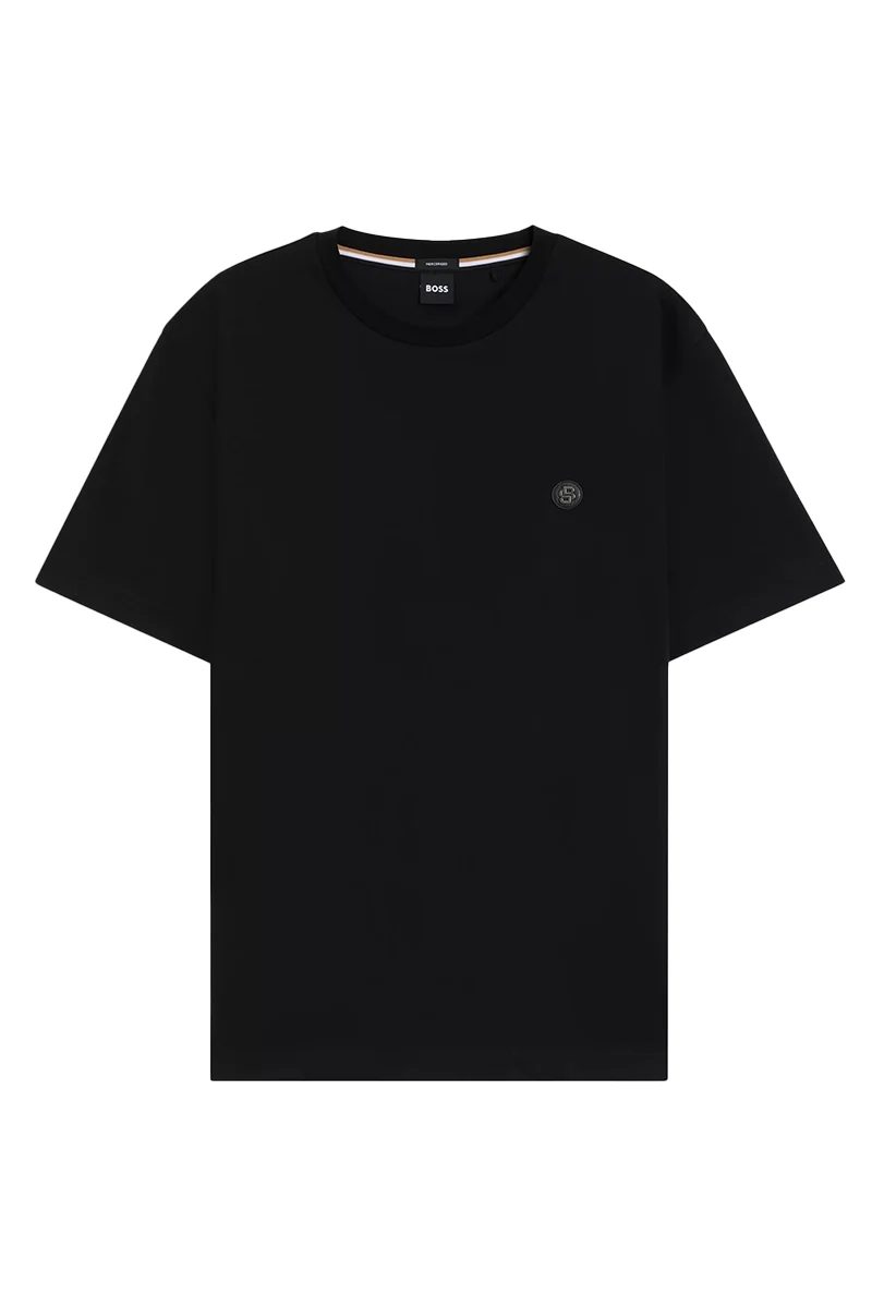 HUGO BOSS T-SHIRT C-TAUT 01 ZWART