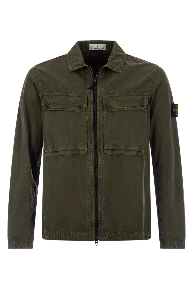 STONE ISLAND SHIRT 7915102WN GROEN